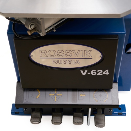 Станок шиномонтажный ROSSVIK V-624, автомат, до 24", 380В