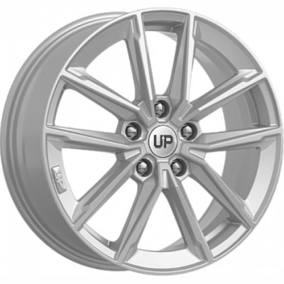 Wheels UP UP104 6.5x17 5*114.3 ET40 DIA66.1 Silver Classic Литой