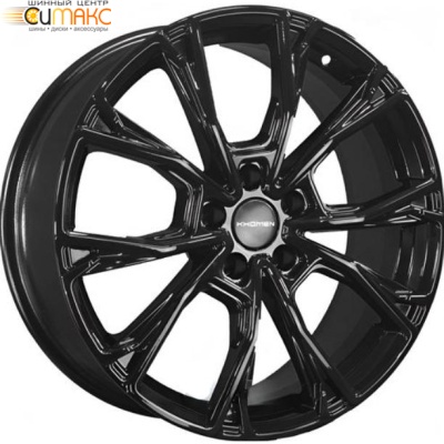 Khomen KHW 1907 7.5x19 5*114.3 ET35 DIA60.1 Black Литой