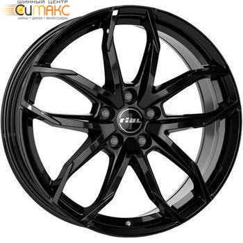 Rial Lucca 7.5x17 5*114.3 ET50 DIA67.1 Diamond Black Литой