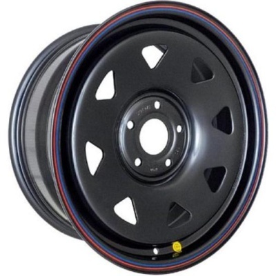 Off Road Wheels Jeep 8x17 5*127 ET30 DIA71.6 Black Штампованный