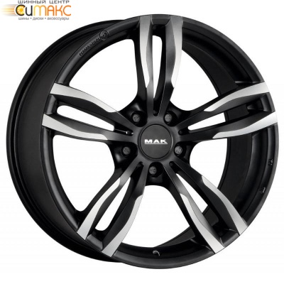 MAK Luft 8x18 5*120 ET52 DIA72.6 Ice Black Литой