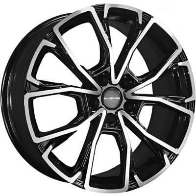 Khomen KHW 1907 7.5x19 5*108 ET33 DIA60.1 BKF Литой