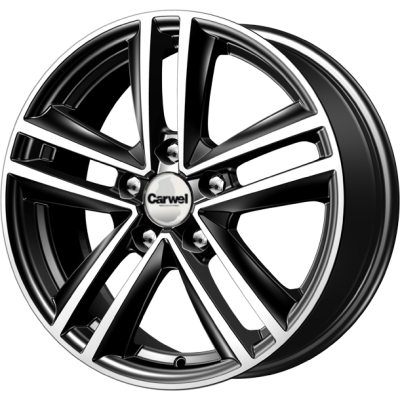 Carwel Неро 6.5x16 5*100 ET43 DIA57.1 AB Литой
