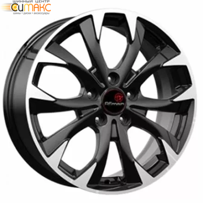 Remain R152 7x17 5*112 ET50 DIA57.1 Алмаз черный Литой