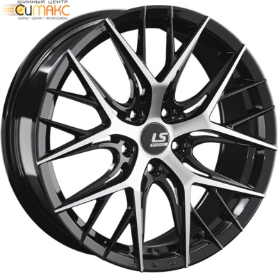 LS FlowForming RC57 8x18 5*114.3 ET30 DIA60.1 BKF Литой