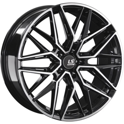 LS FlowForming RC59 8.5x20 5*112 ET30 DIA66.6 BKF Литой