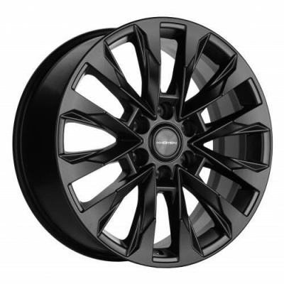 Khomen KHW 2010 8x20 6*139.7 ET60 DIA95.1 Black Matt Литой