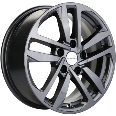 Khomen KHW 1612 6.5x16 5*114.3 ET40 DIA66.1 Gray Литой