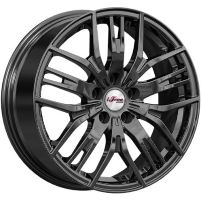 iFree Аскет 7x17 5*100 ET38 DIA57.1 BK Литой