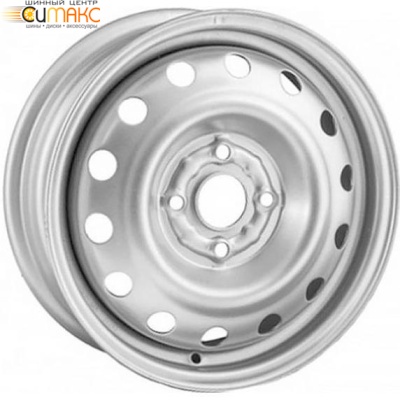 Swortech S401 5.5x14 4*98 ET35 DIA58.6 Silver Штампованный