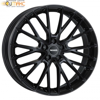 MAK Speciale 9x21 5*112 ET25 DIA66.6 Gloss Black Литой