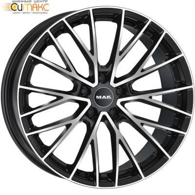 MAK Speciale-D 11.5x22 5*112 ET43 DIA66.6 Ice Black Литой