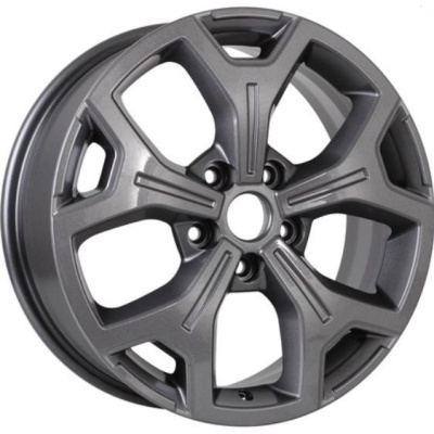 Khomen KHW 1710 6.5x17 5*112 ET50 DIA66.6 Gray Литой