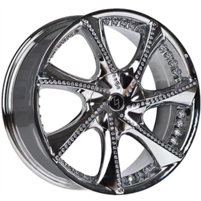 Mi-Tech MK-ZF09 8x18 5*114.3 ET38 DIA73.1 Chrome Swarovski Литой