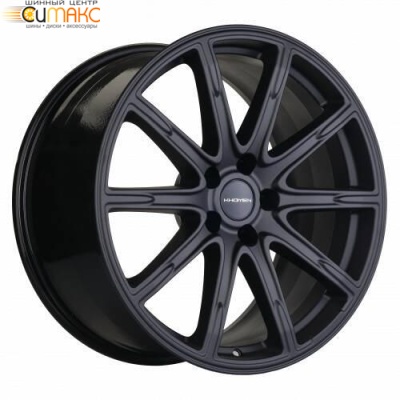 Khomen KHW 1903 8.5x19 5*112 ET46 DIA66.6 Black Matt Литой