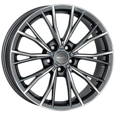 MAK Mark 8x19 5*112 ET30 DIA66.6 Gunmetal Mirror Face Литой