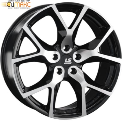 LS FlowForming RC12 8.5x20 5*112 ET30 DIA66.6 BKF Литой