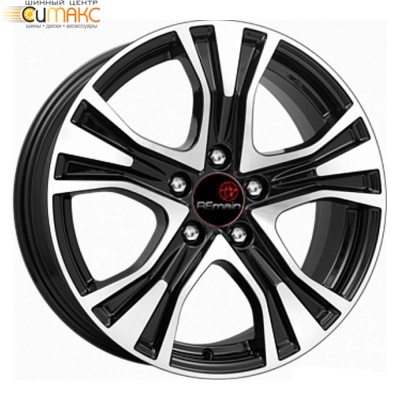 Remain R159 7x17 5*112 ET54 DIA57.1 Алмаз черный Литой