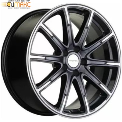 Khomen KHW 1903 8.5x19 5*112 ET38 DIA66.6 Black-FP Литой