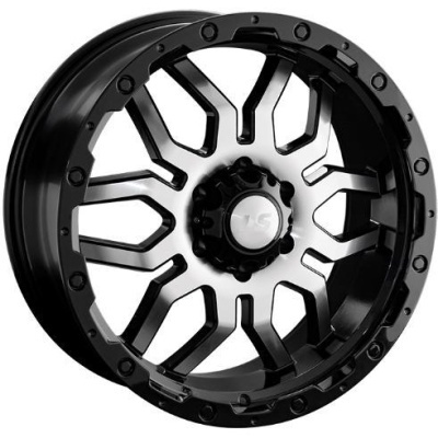 LS 1285 7.5x17 6*139.7 ET30 DIA106.1 BKF Литой