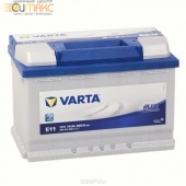 Аккумулятор VARTA Blue Dynamic 74 А/ч обратная R+ EN 680A, 278x175x190 E11 574 012 068 313 2
