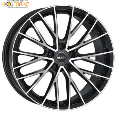 MAK Speciale-D 9.5x20 5*112 ET22 DIA66.6 Gloss Black Литой