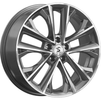 Скад КР012 7x18 5*108 ET38 DIA60.1 Алмаз графит Литой