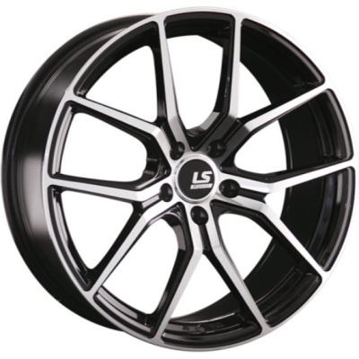LS FlowForming RC47 8.5x19 5*112 ET35 DIA66.6 BKF Литой