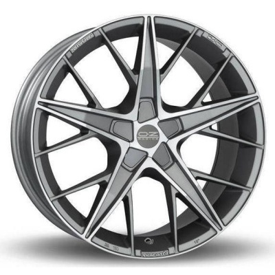OZ Quaranta 5 8.5x19 5*112 ET44 DIA75.1 Grigio Corsa Diamond Cut Литой