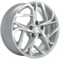 Khomen KHW 1716 7x17 5*114.3 ET45 DIA66.1 F-Silver-FP Литой