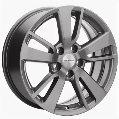 Khomen KHW 1704 7x17 5*114.3 ET38 DIA67.1 Gray-FP Литой