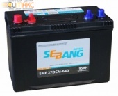 Аккумулятор SEBANG MARINE 95 А/ч прямая L+ EN 640A, 305x173x225 27DCM-640