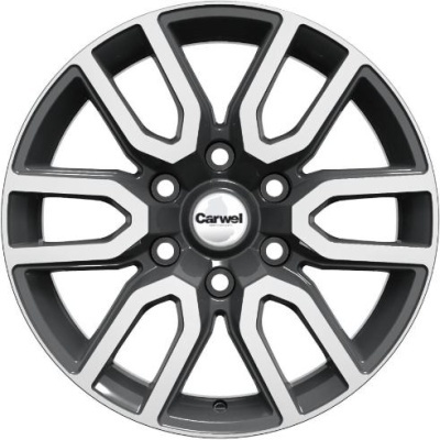 Carwel Барал 8x17 6*139.7 ET30 DIA106.1 AGR Литой