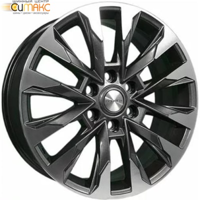 Khomen KHW 2010 8x20 6*139.7 ET25 DIA106.1 Gray-FP Литой