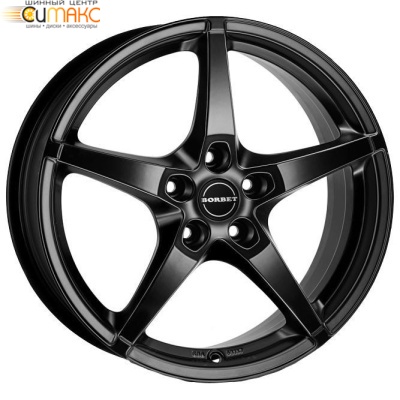 Borbet FS 8x17 5*112 ET45 DIA72.6 Black matt Литой