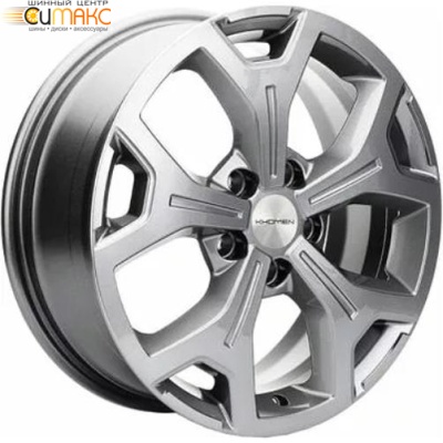 Khomen KHW 1710 6.5x17 5*114.3 ET50 DIA67.1 G-Silver Литой