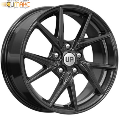 Wheels UP UP105 7x17 5*112 ET48 DIA57.1 New Black Литой