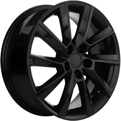 Khomen KHW 1507 6x15 5*105 ET39 DIA56.6 Black Литой