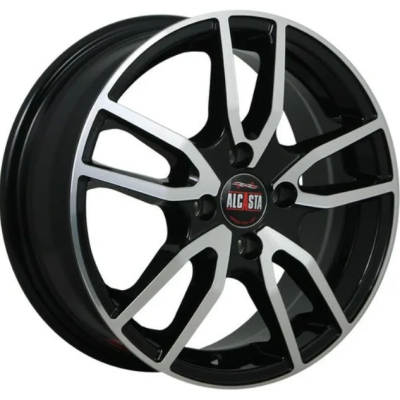 Alcasta M57 6x15 4*100 ET46 DIA54.1 BKF Литой