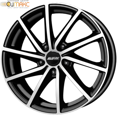 Alutec Singa 6.5x16 5*112 ET46 DIA57.1 Diamond Black Front Polished Литой