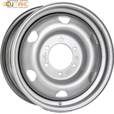 Trebl LT2884D 6.5x16 6*139.7 ET40 DIA109.7 Silver Штампованный