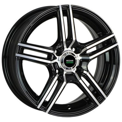 Megami MGM-1 6x15 4*114.3 ET44 DIA56.6 BFP Литой