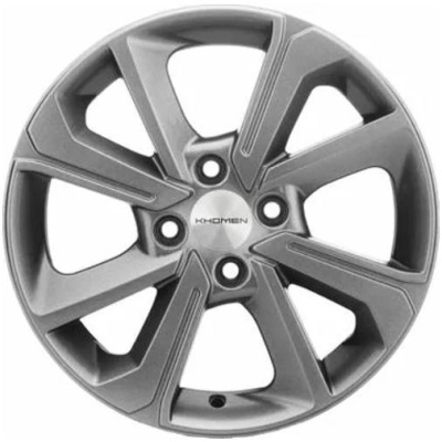 Khomen KHW 1501 6x15 4*100 ET40 DIA60.1 G-Silver Литой