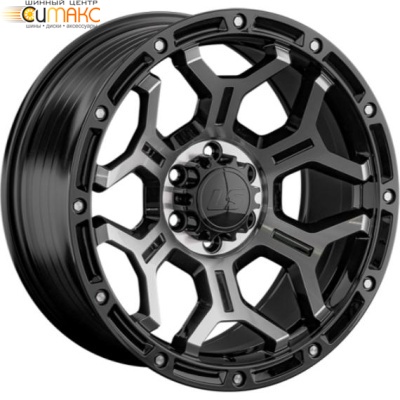 LS FlowForming RC68 9x17 6*114.3 ET25 DIA67.1 BKF Литой