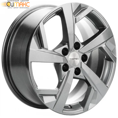 Khomen KHW 1712 7x17 5*114.3 ET40 DIA66.1 Gray Литой