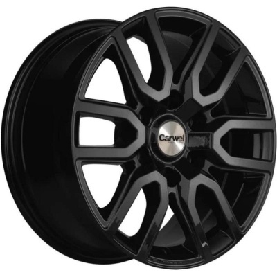 Carwel Барал 8x17 6*139.7 ET38 DIA67.1 BL Литой