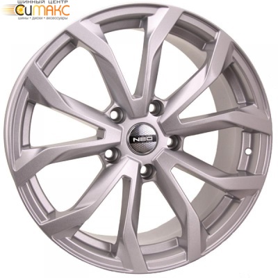 Neo 728 7.5x17 5*114.3 ET45 DIA67.1 Silver Литой
