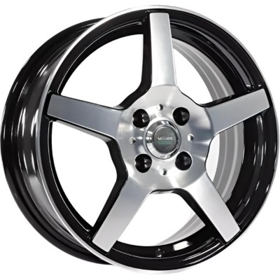 Megami AF-07 5.5x14 4*100 ET43 DIA60.1 BKF Литой