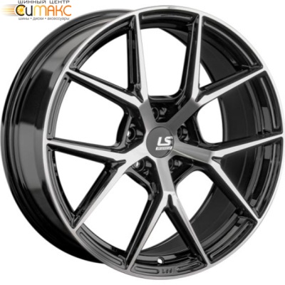 LS FlowForming RC78 8.5x19 5*114.3 ET40 DIA67.1 BKF Литой